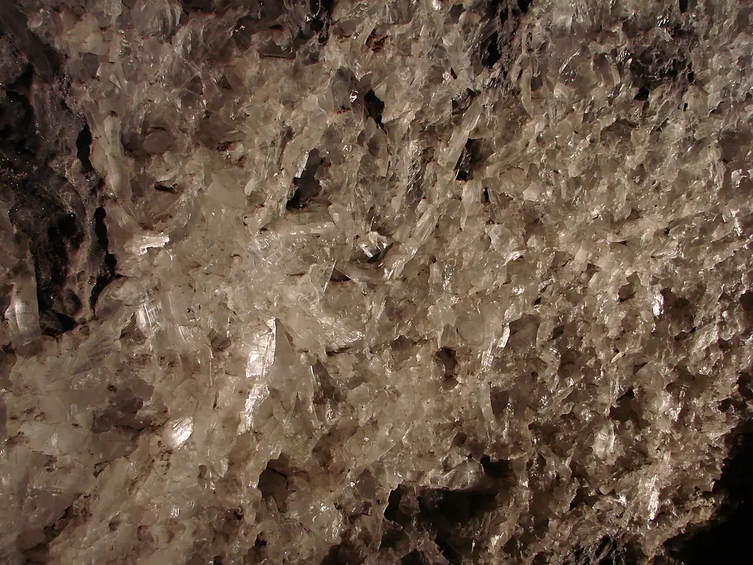 Marienglashöhle naturell - Cave selenite - Cave isinglass - panoramio