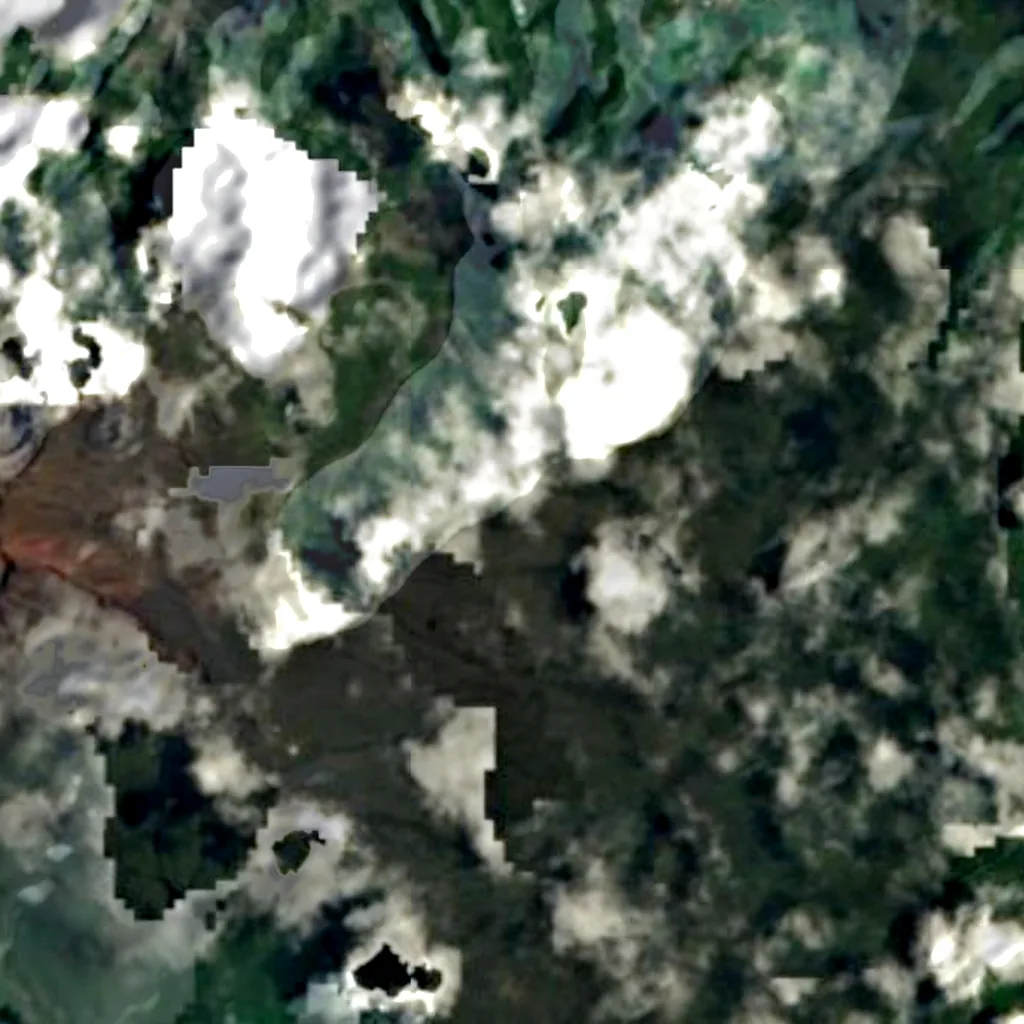Der Boden über Mussard cave (Sentinel-2)