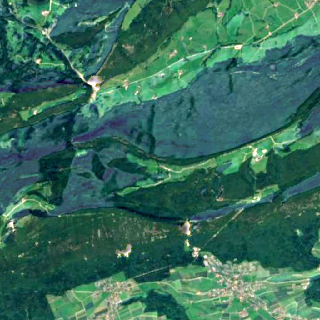 Der Boden über Nidlenloch (Sentinel-2)