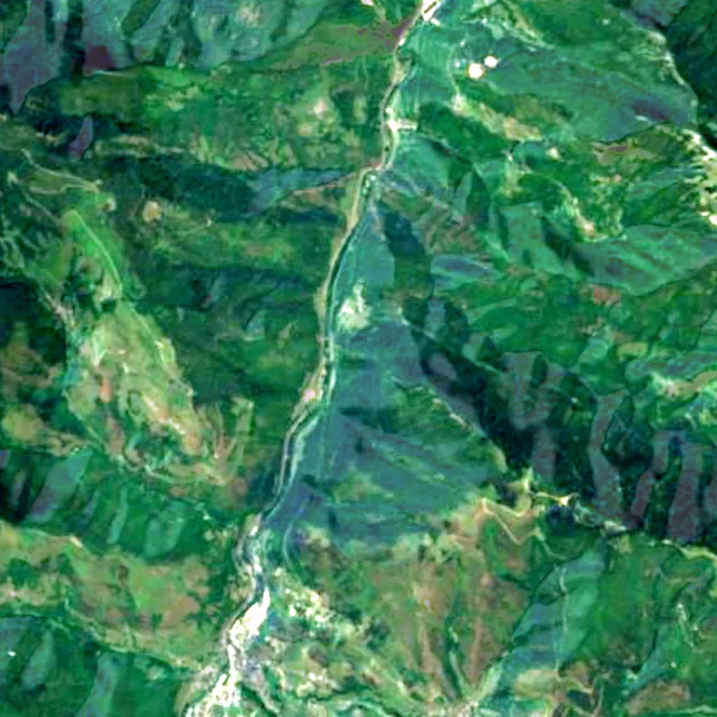 Der Boden über Noisetier Cave (Sentinel-2)