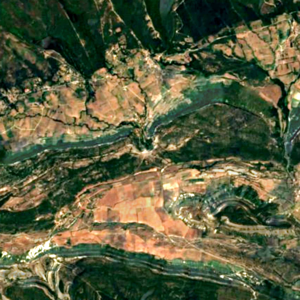 The ground above Ojo Guareña (Sentinel-2)