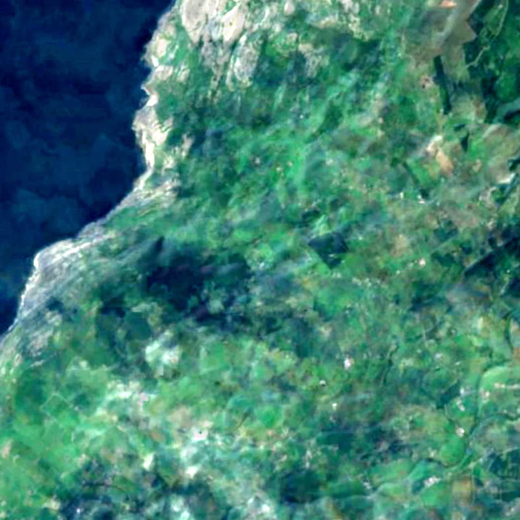 Le sol au-dessus de Pol an Ionain (Sentinel-2)