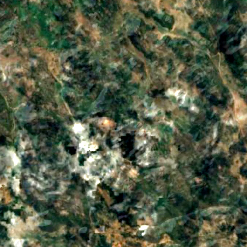 Der Boden über Pomongwe Cave (Sentinel-2)