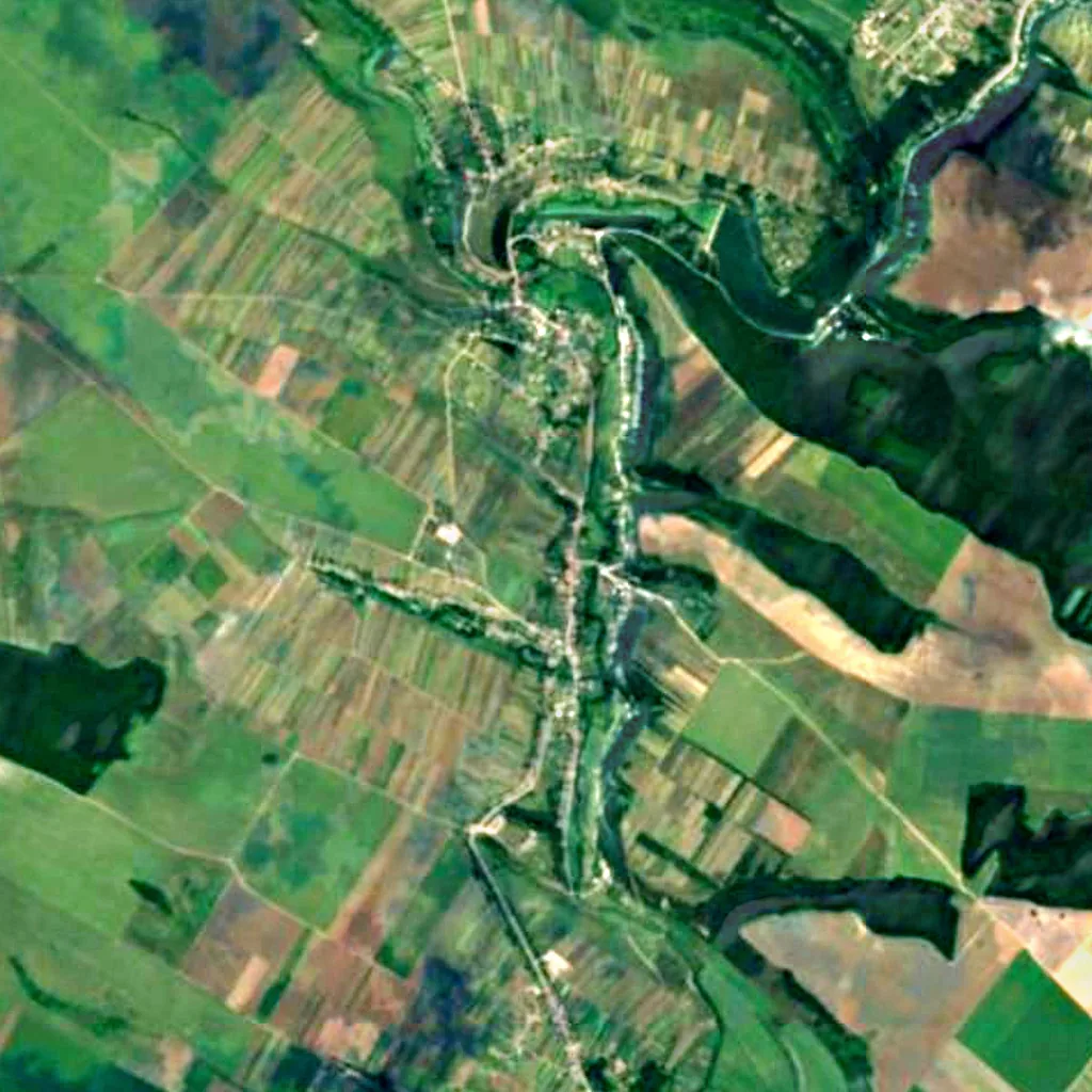 The ground above Priest's Grotto (Sentinel-2)