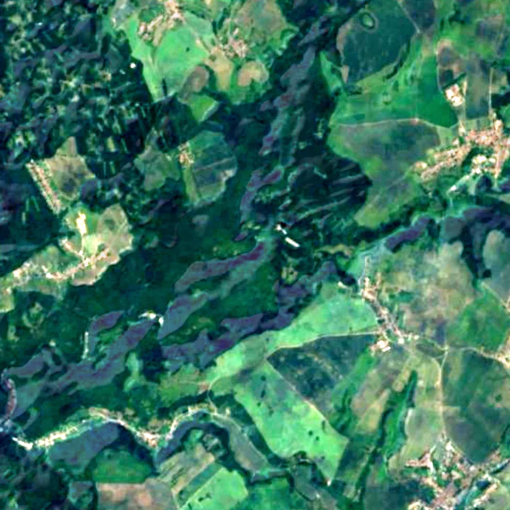 Der Boden über Punkevní jeskyně (Sentinel-2)