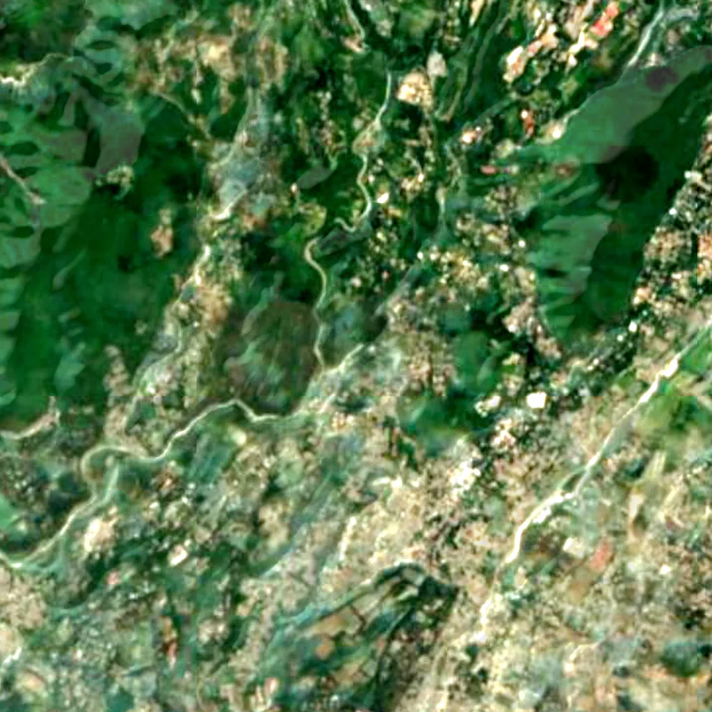 Der Boden über Robber's Cave (Sentinel-2)