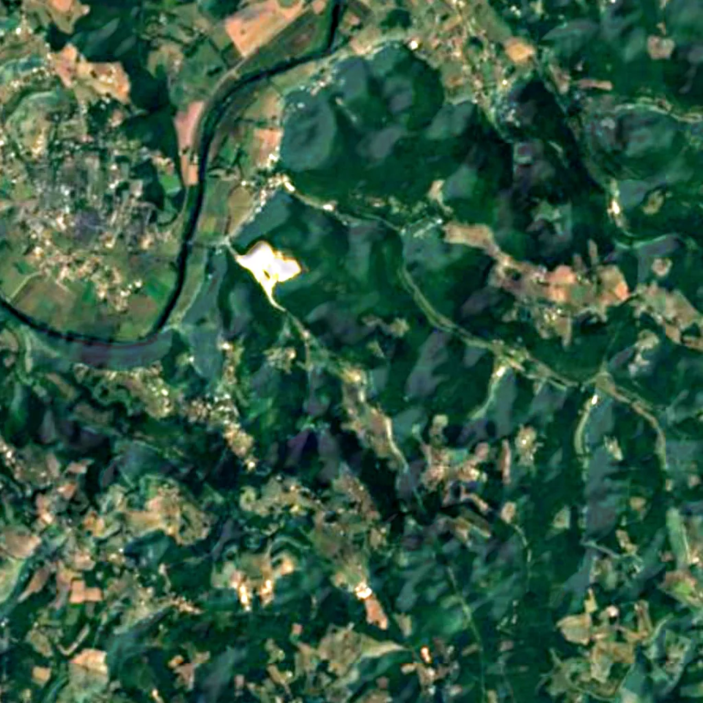 The ground above Roc de Marsal (Sentinel-2)