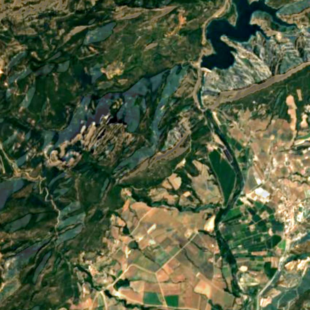 The ground above Roc de Rumbau (Sentinel-2)