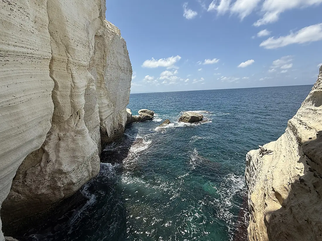 133106 rosh hanikra - the observation tunnel for the cave PikiWiki Israel