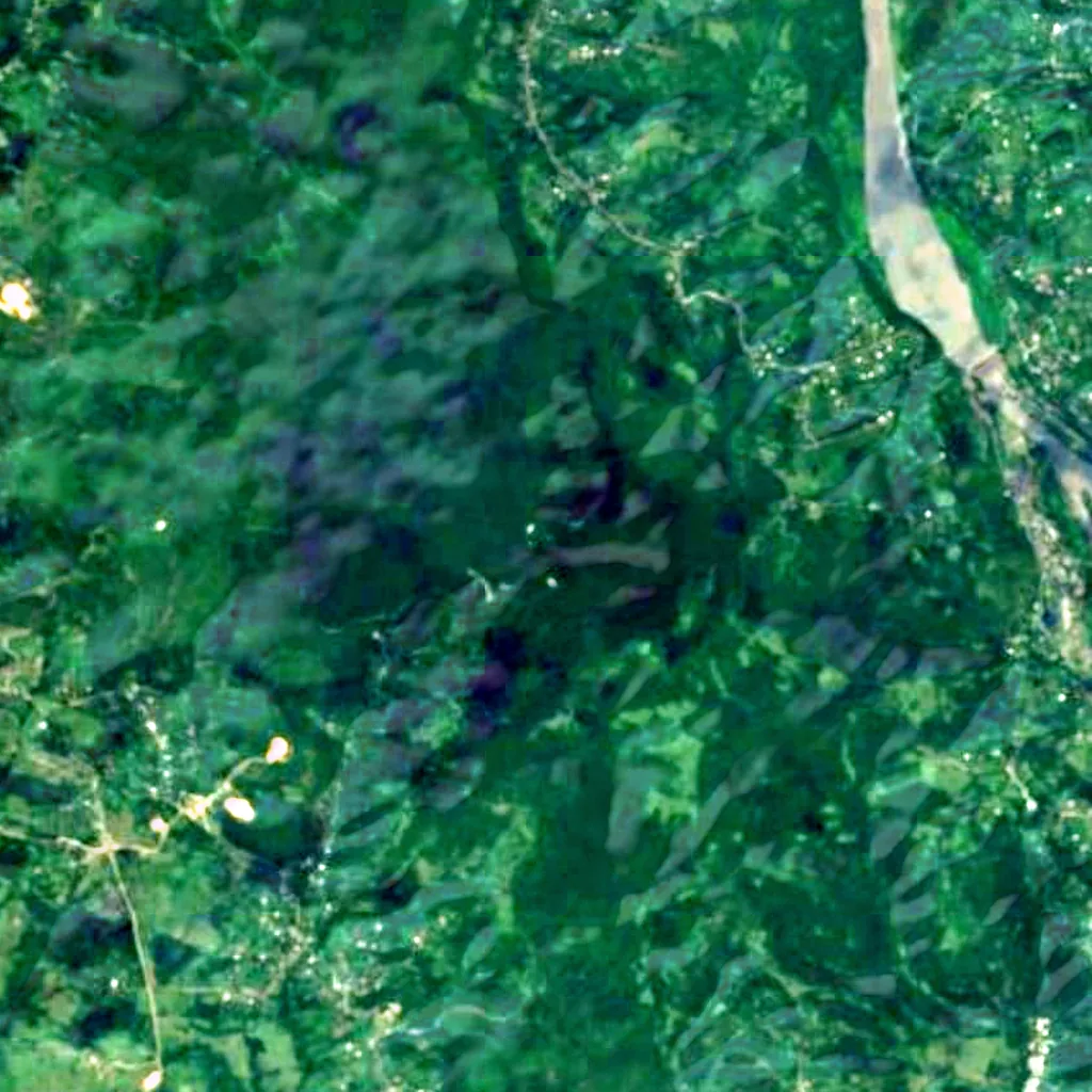 Der Boden über Sataplia karst caves (Sentinel-2)
