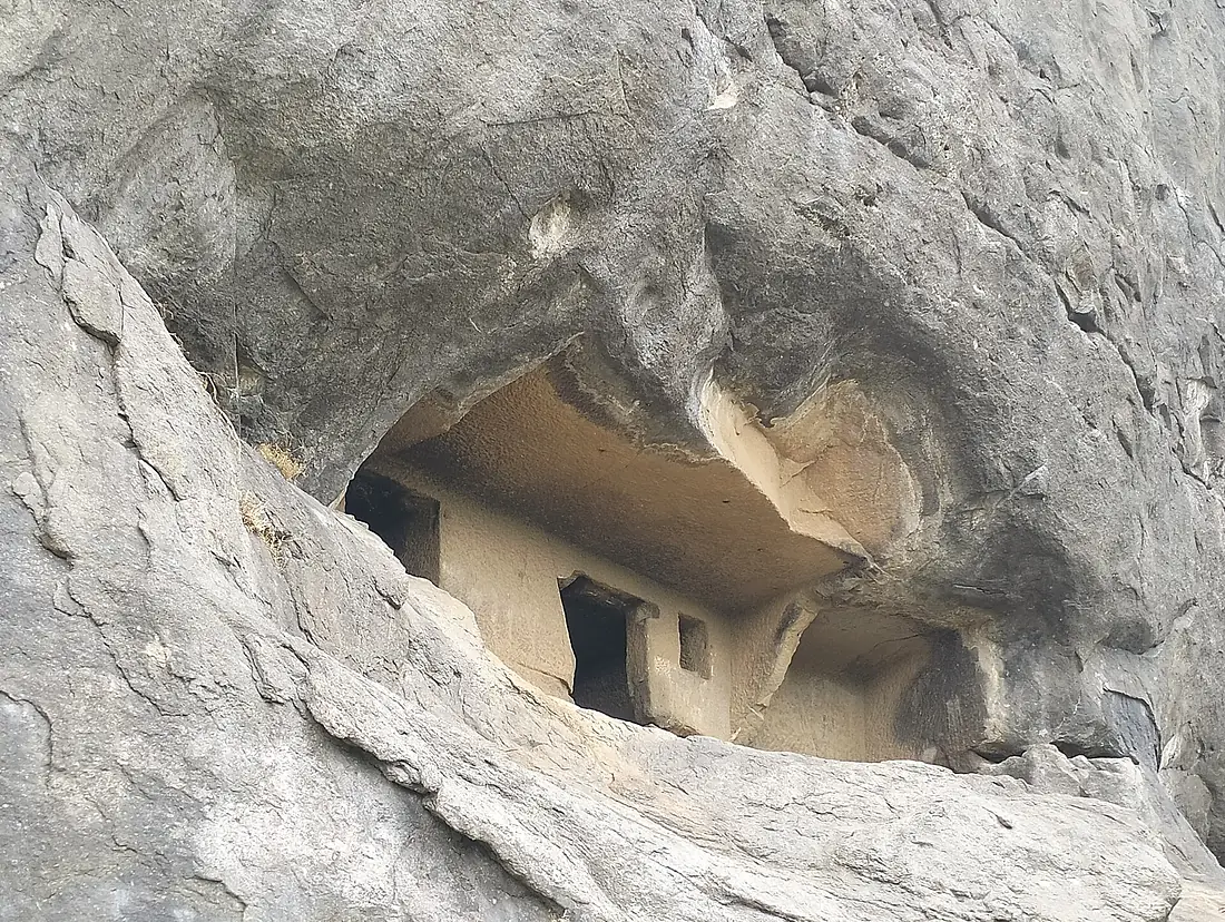 Buddhist Cave at Shivneri Fort