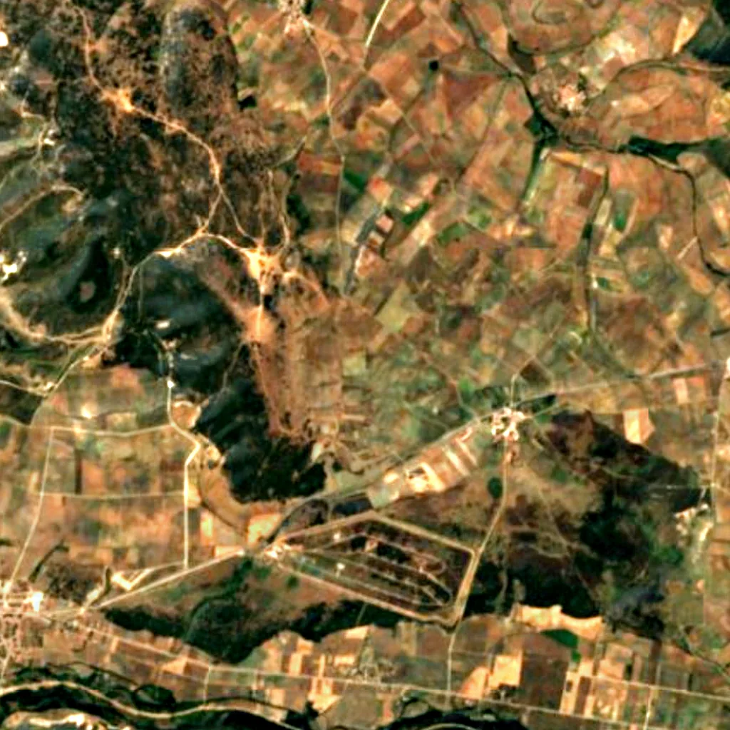 De grond boven Sima de los Huesos (Sentinel-2)