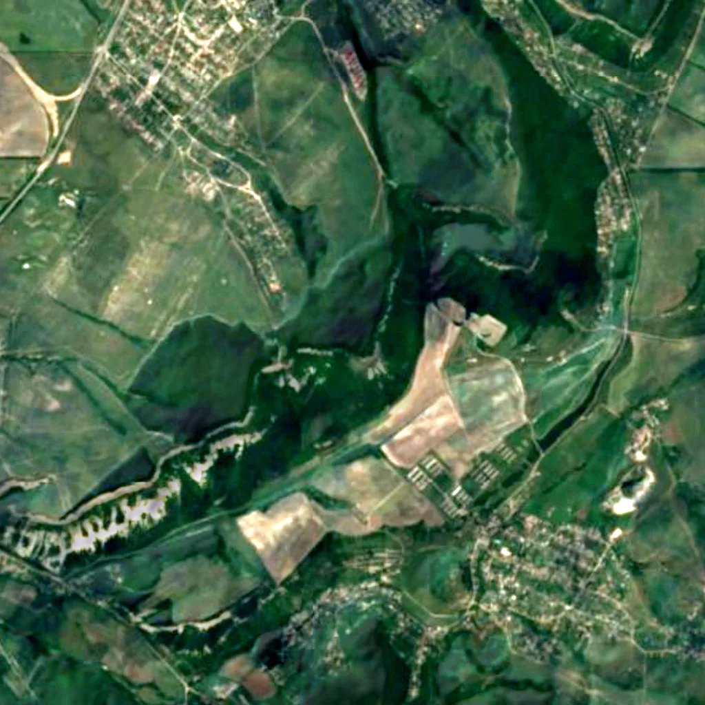 El suelo sobre Snake Cave (Sentinel-2)