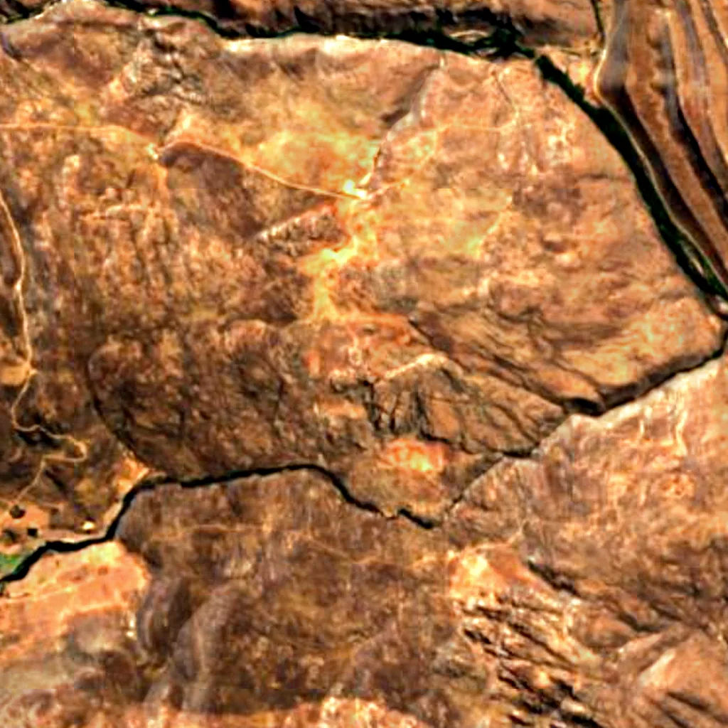 Le sol au-dessus de Grottes de Stadsaal (Sentinel-2)