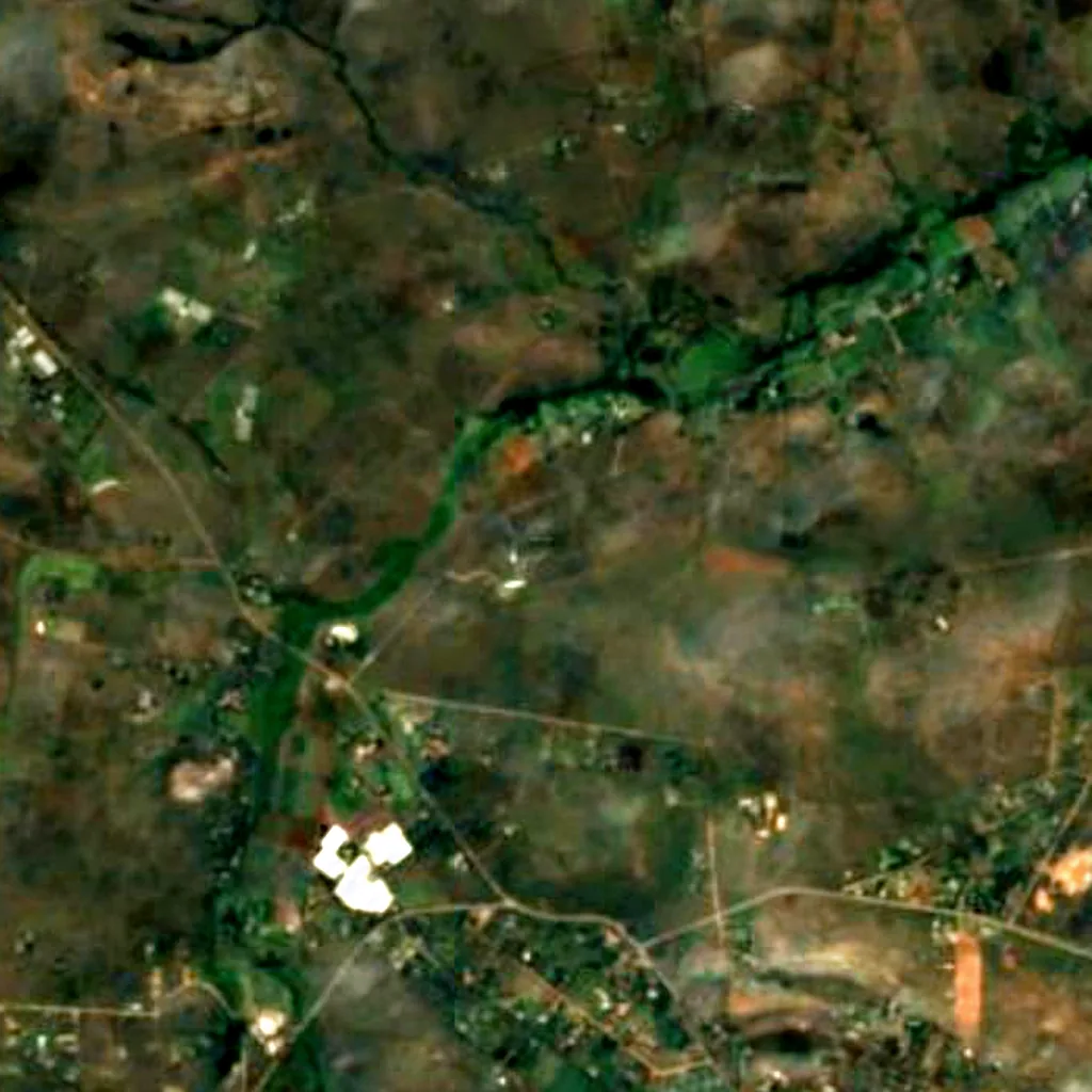 El suelo sobre Sterkfontein (Sentinel-2)