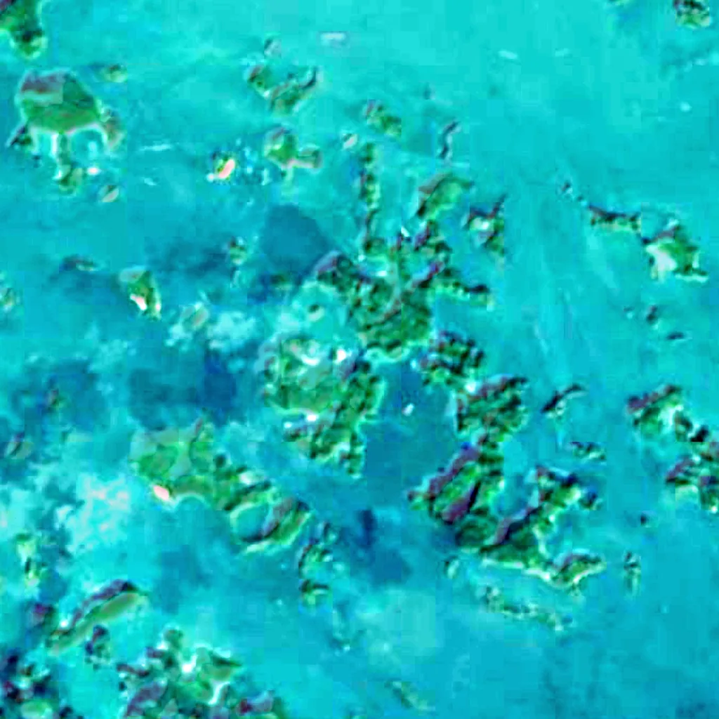Der Boden über Hang Sửng Sốt (Sentinel-2)