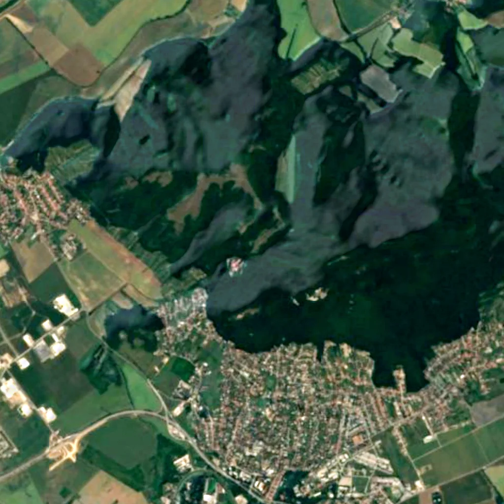 Il terreno sopra Svoradova jaskyňa (Sentinel-2)