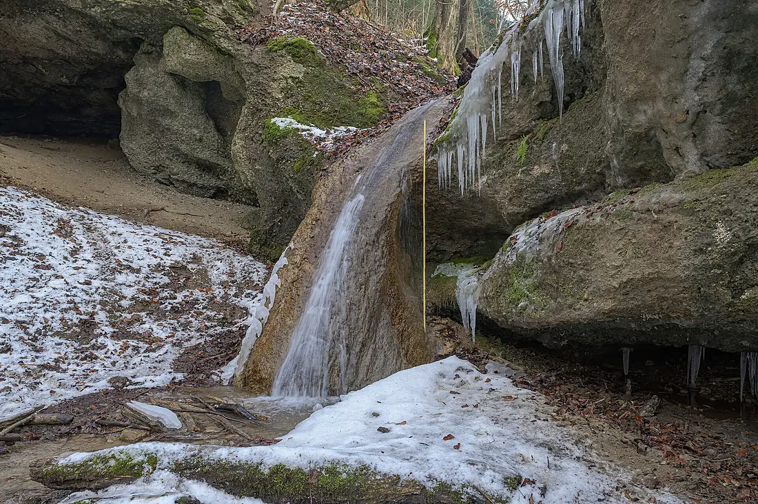 Kremsmünster Schäffelbach Teufelshöhlen Wasserfall-0080