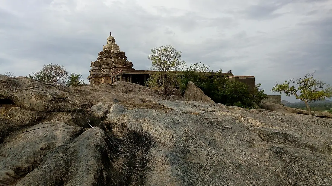 Panaimalai temple long shot