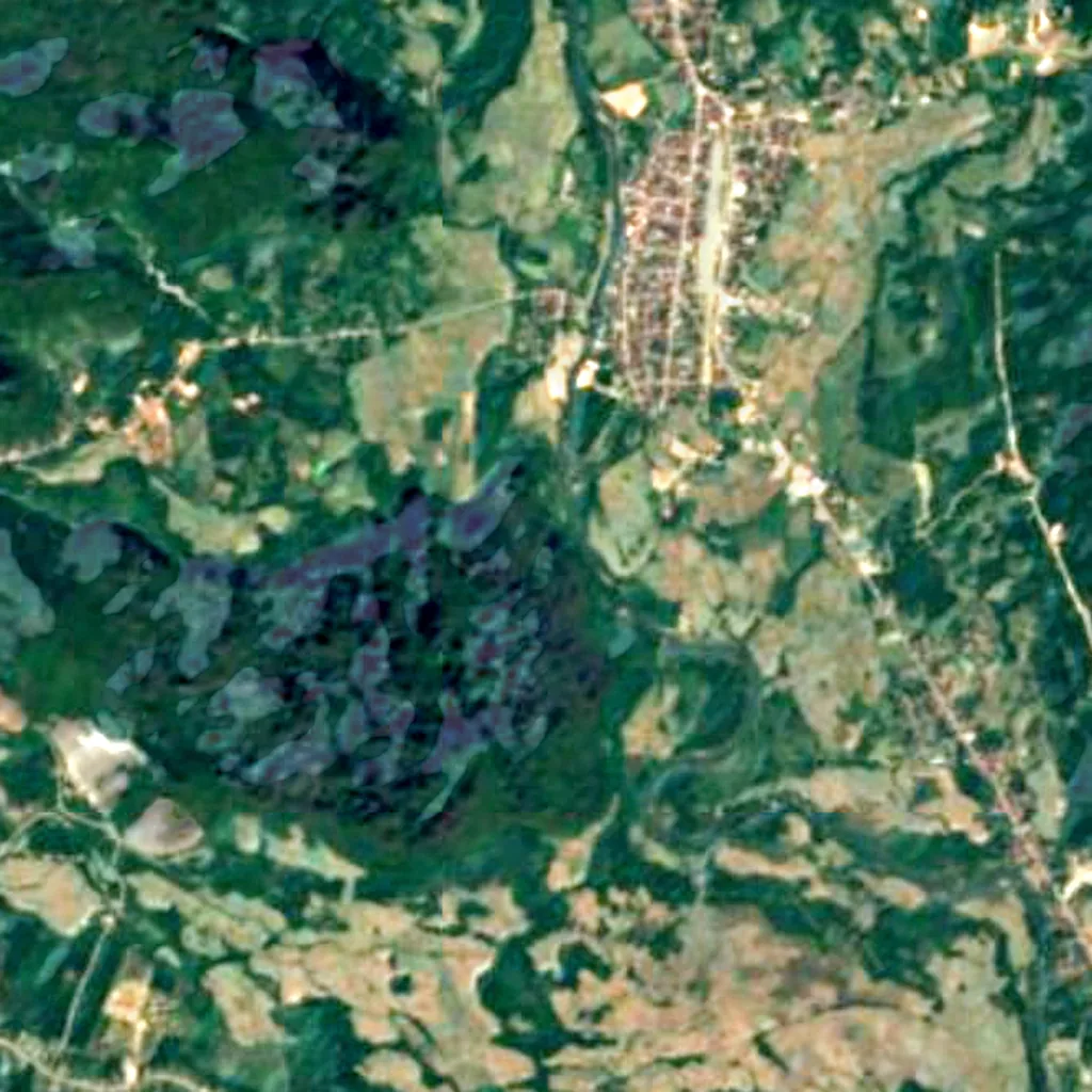 Der Boden über Tham Jang (Sentinel-2)