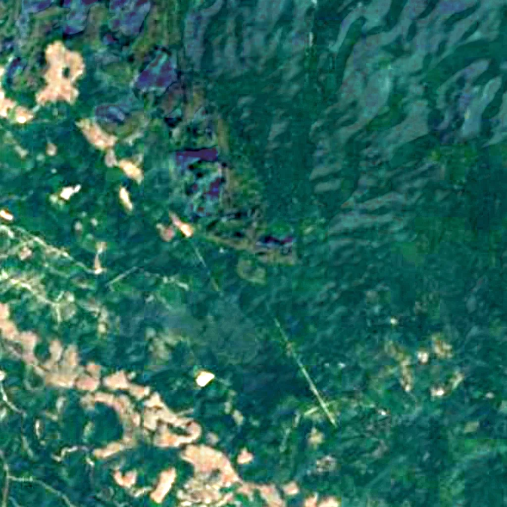 Der Boden über Tham Non (Sentinel-2)