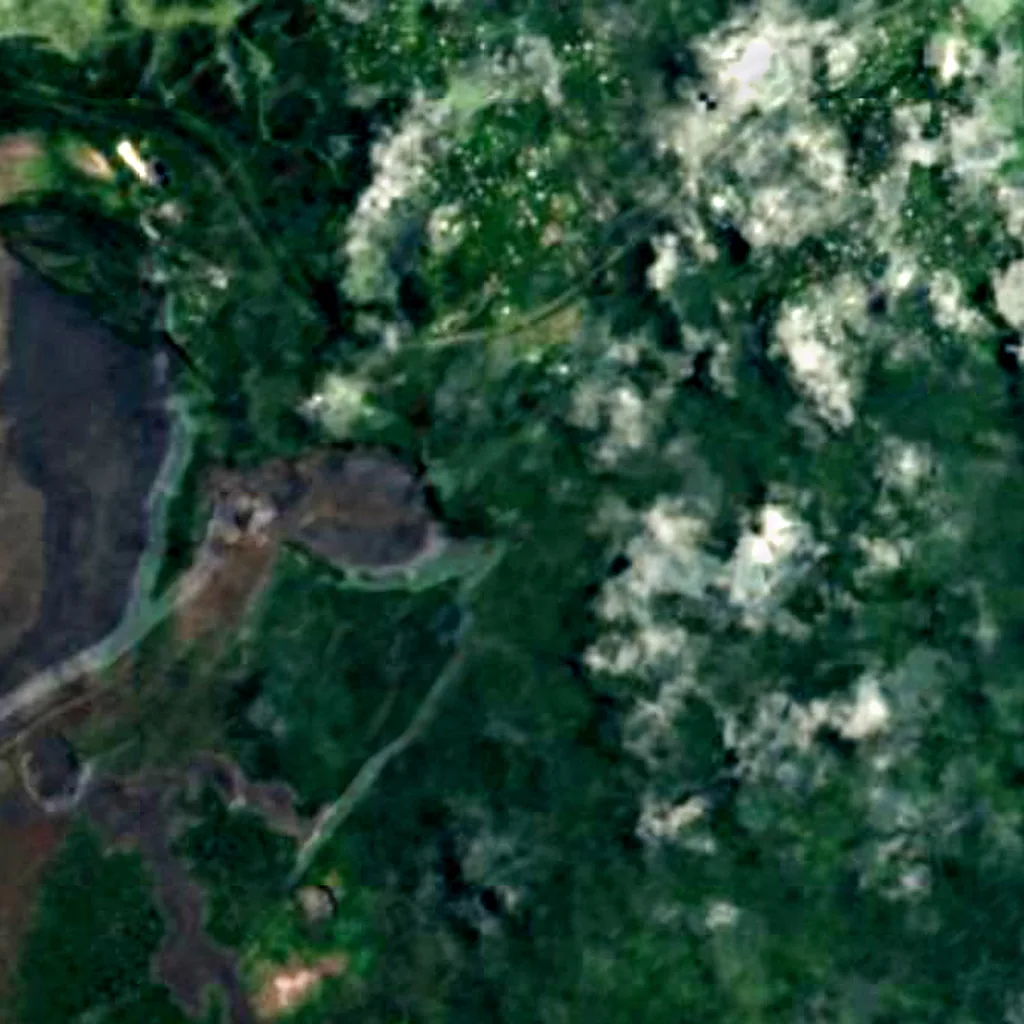 The ground above Thurston Lava Tube (Sentinel-2)