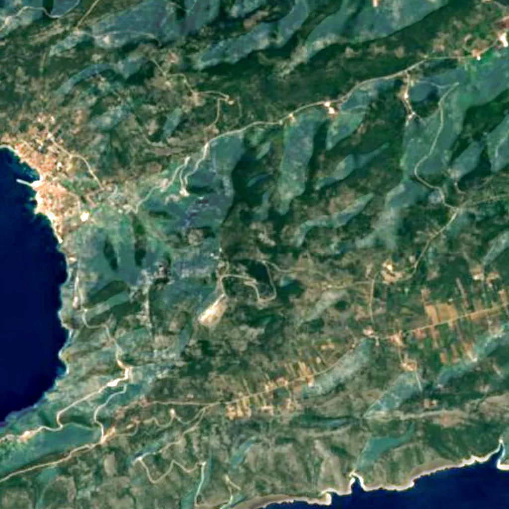 Der Boden über Titohöhle (Sentinel-2)