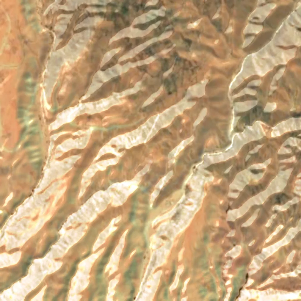 El suelo sobre Cuevas de Toquepala (Sentinel-2)