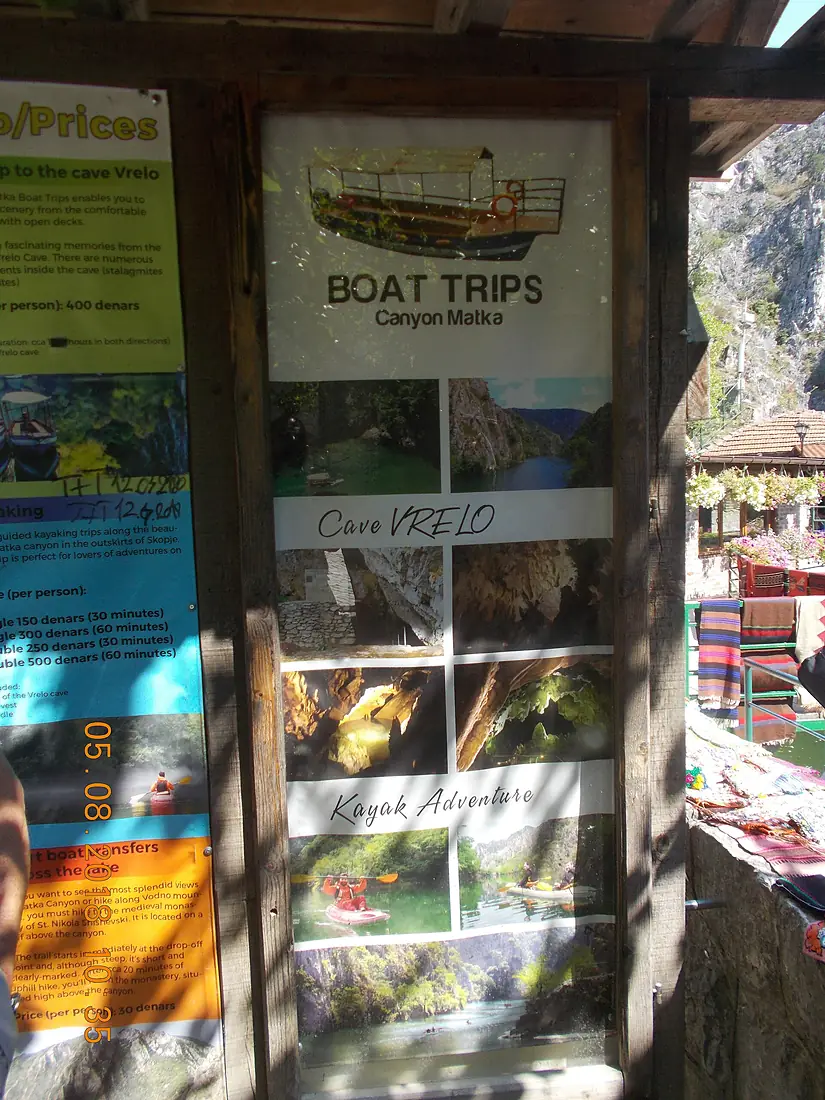 Boat trips to vrelo cave