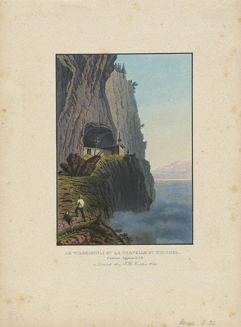 Das Wildkirchli im Kanton Appenzell I.Rh