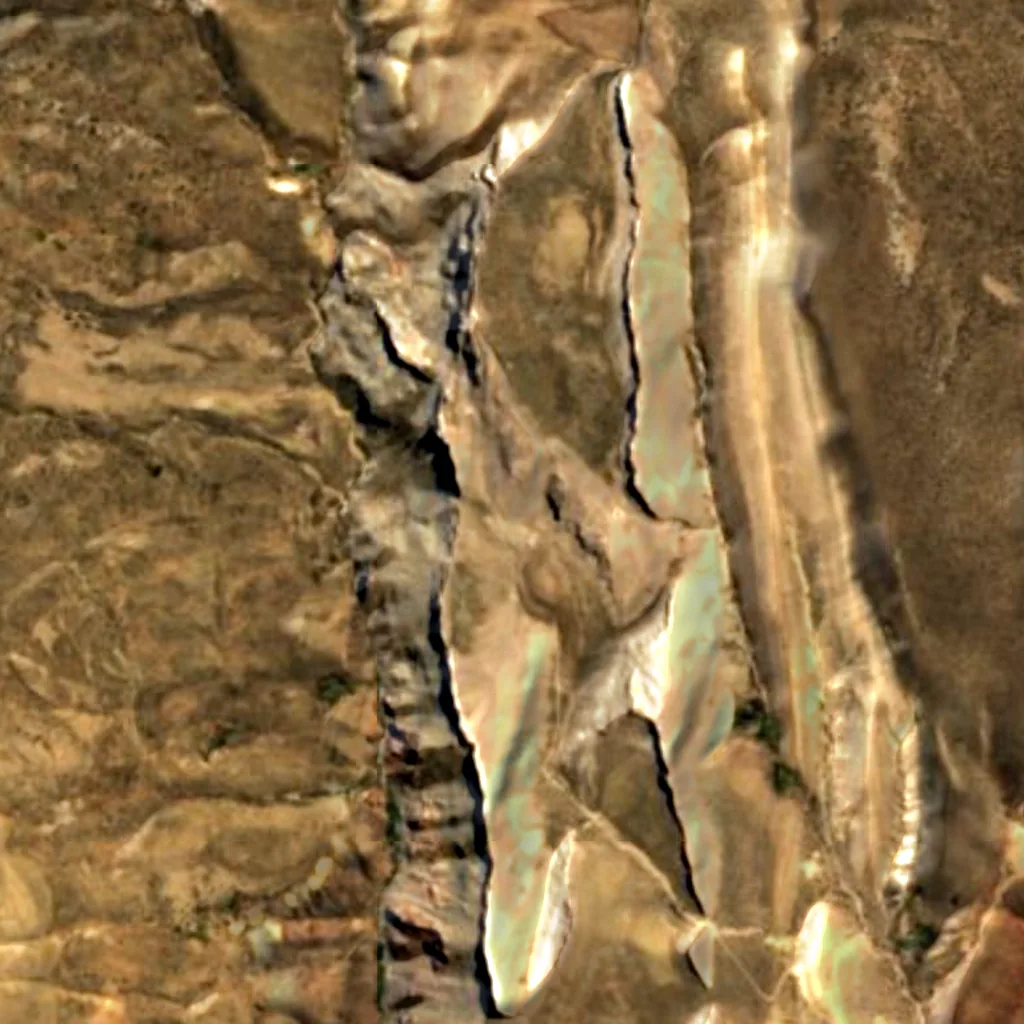 Der Boden über Witches' Cave (Sentinel-2)