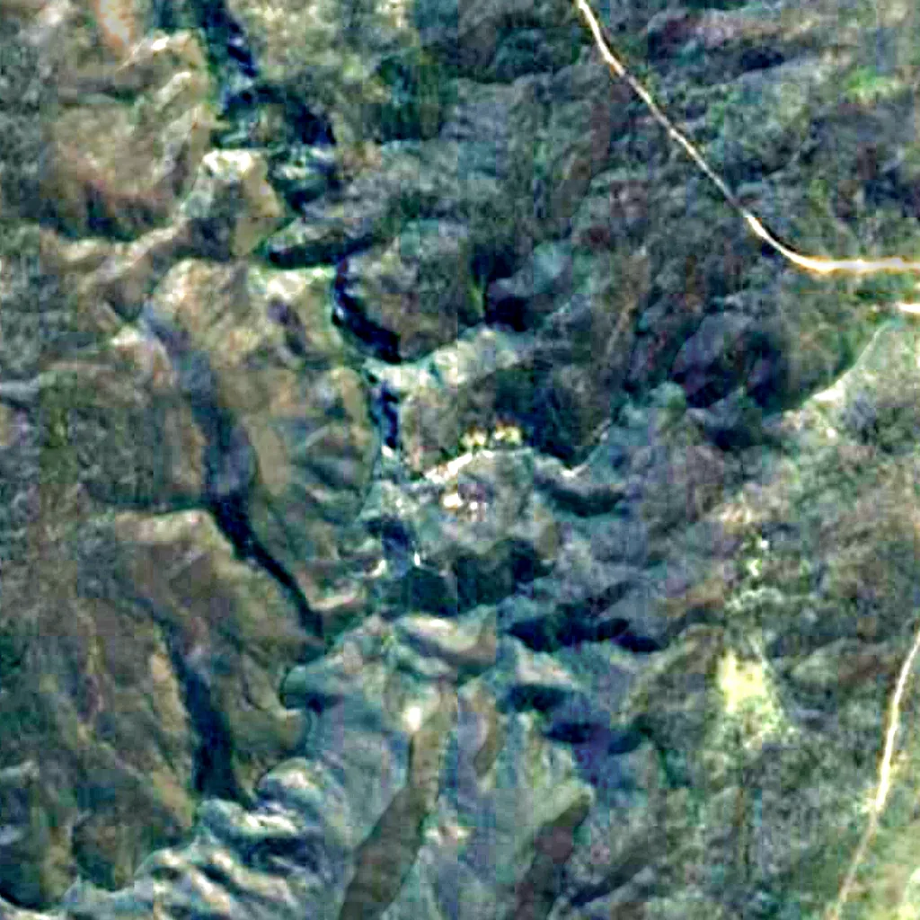 Le sol au-dessus de Yarrangobilly Caves (Sentinel-2)