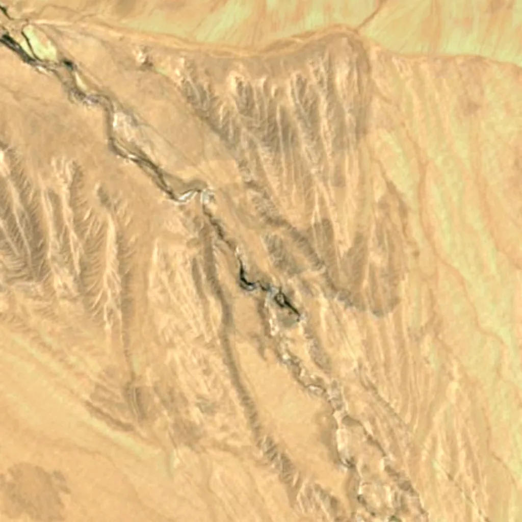 The ground above Yulin Caves (Sentinel-2)