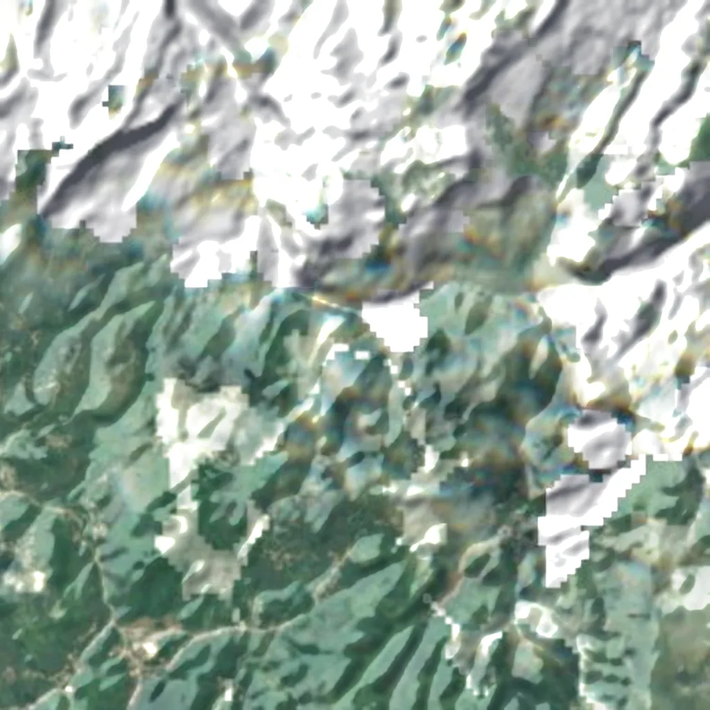 El suelo sobre Zhijin Cave (Sentinel-2)